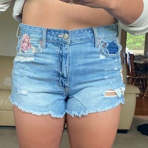jean shorts